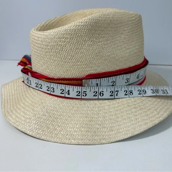 Elegancia Tropical Desierto Classic Panama Hat Handwoven NWT Unisex Sz L… - Picture 11 of 16